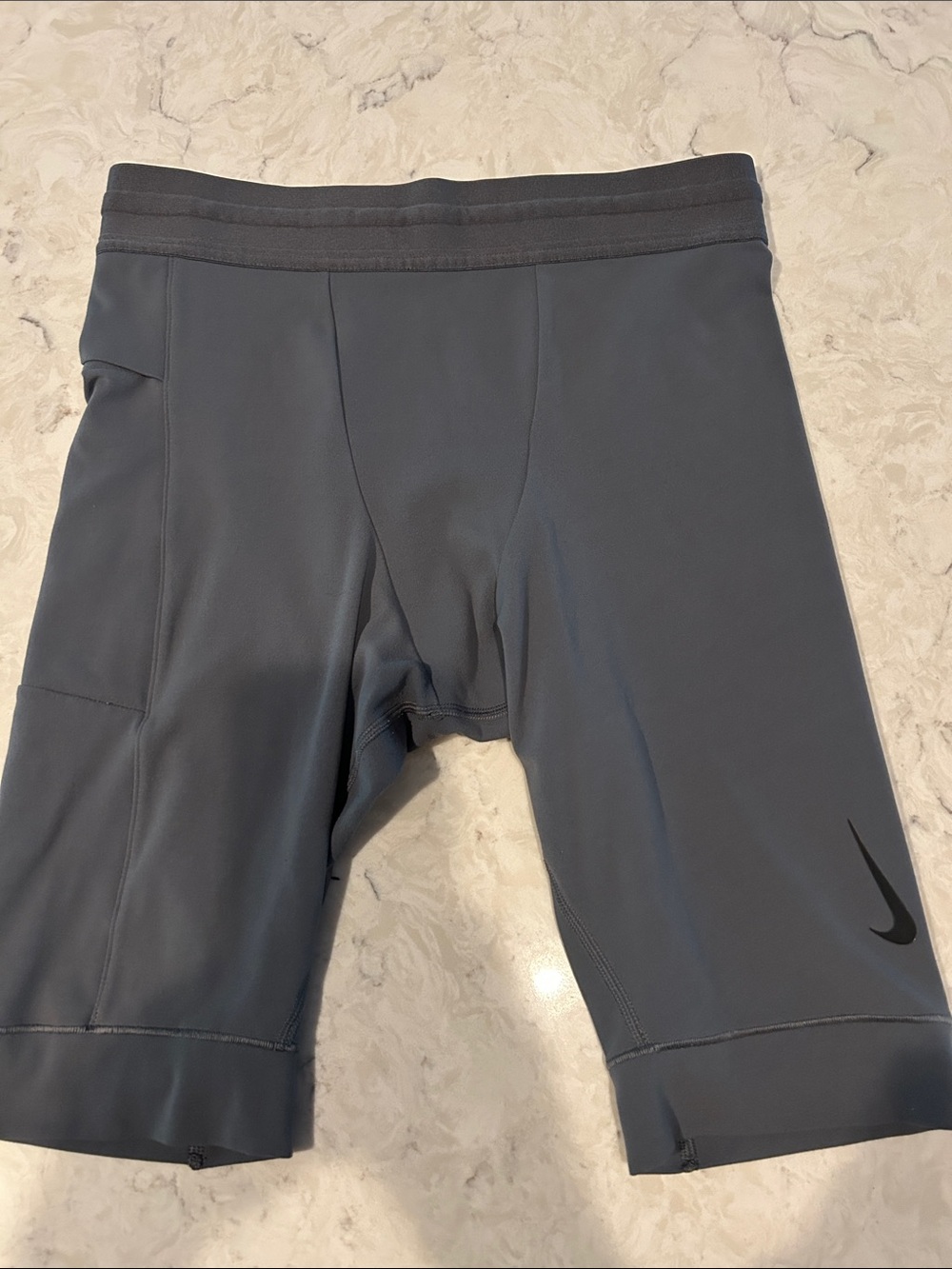 Nike Gray Performance Compression Shorts- Small/Unisex